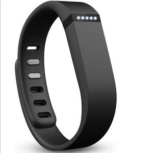 Black Fitbit Flex Tracker with Charger